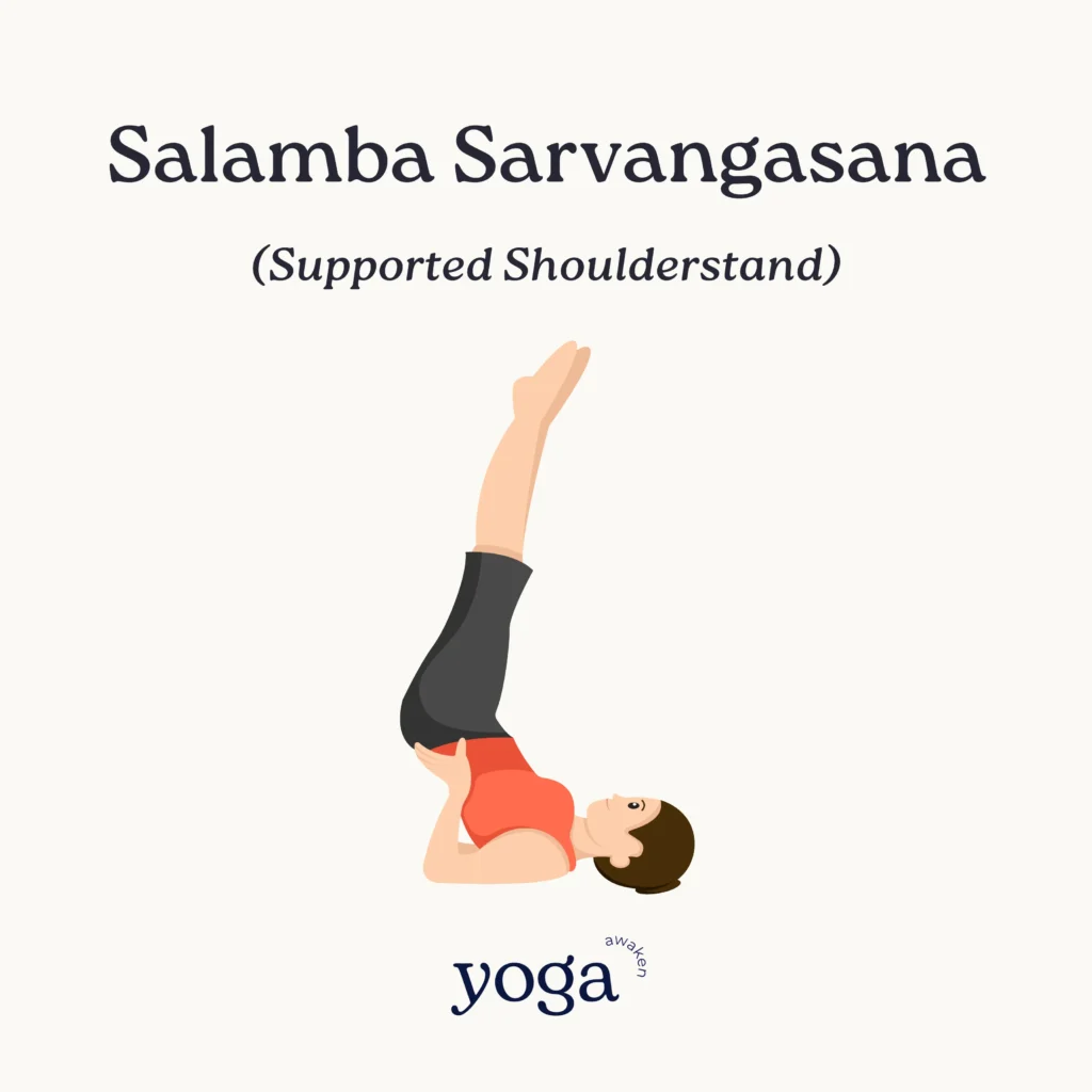 Salamba Sarvangasana