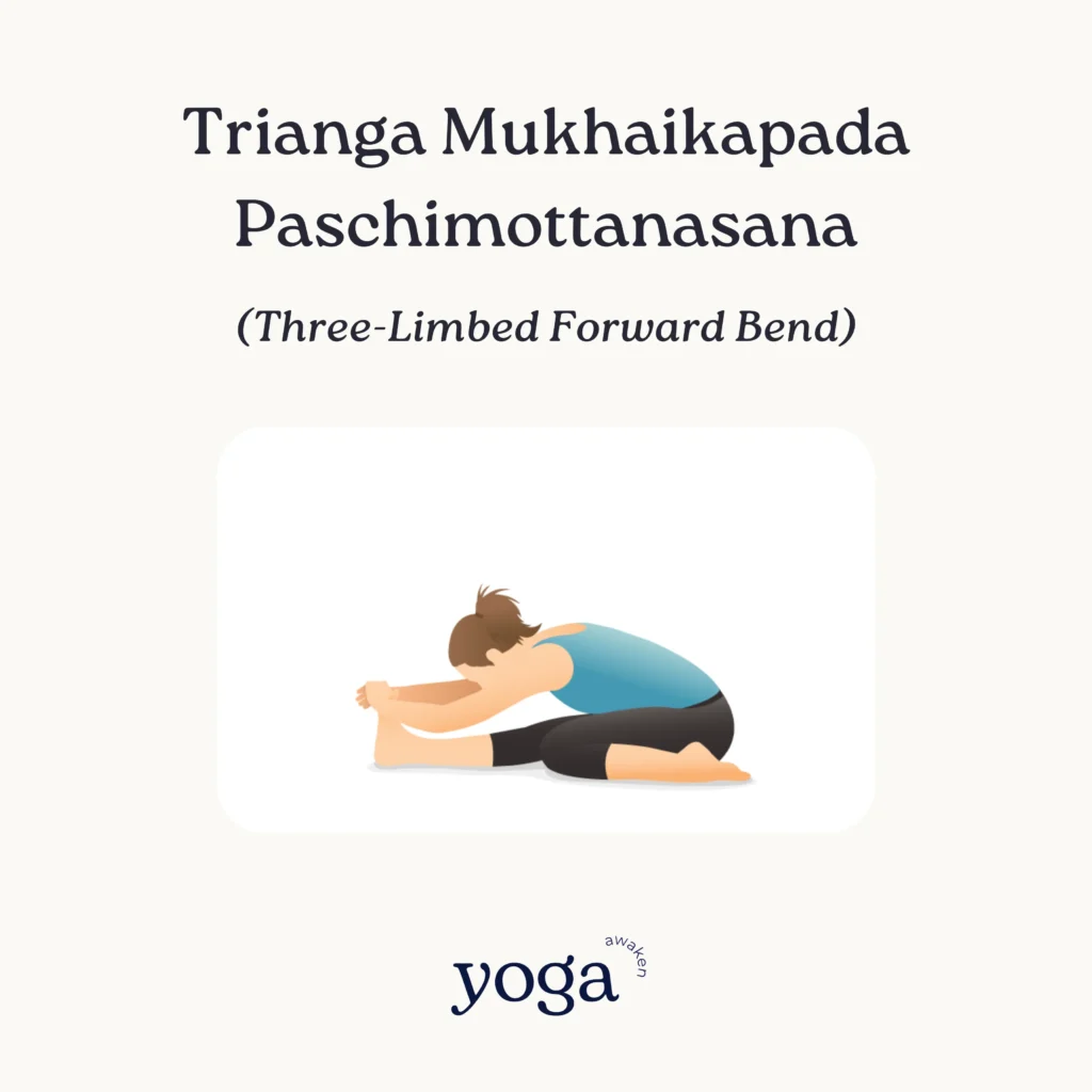 Trianga Mukhaikapada Paschimottanasana