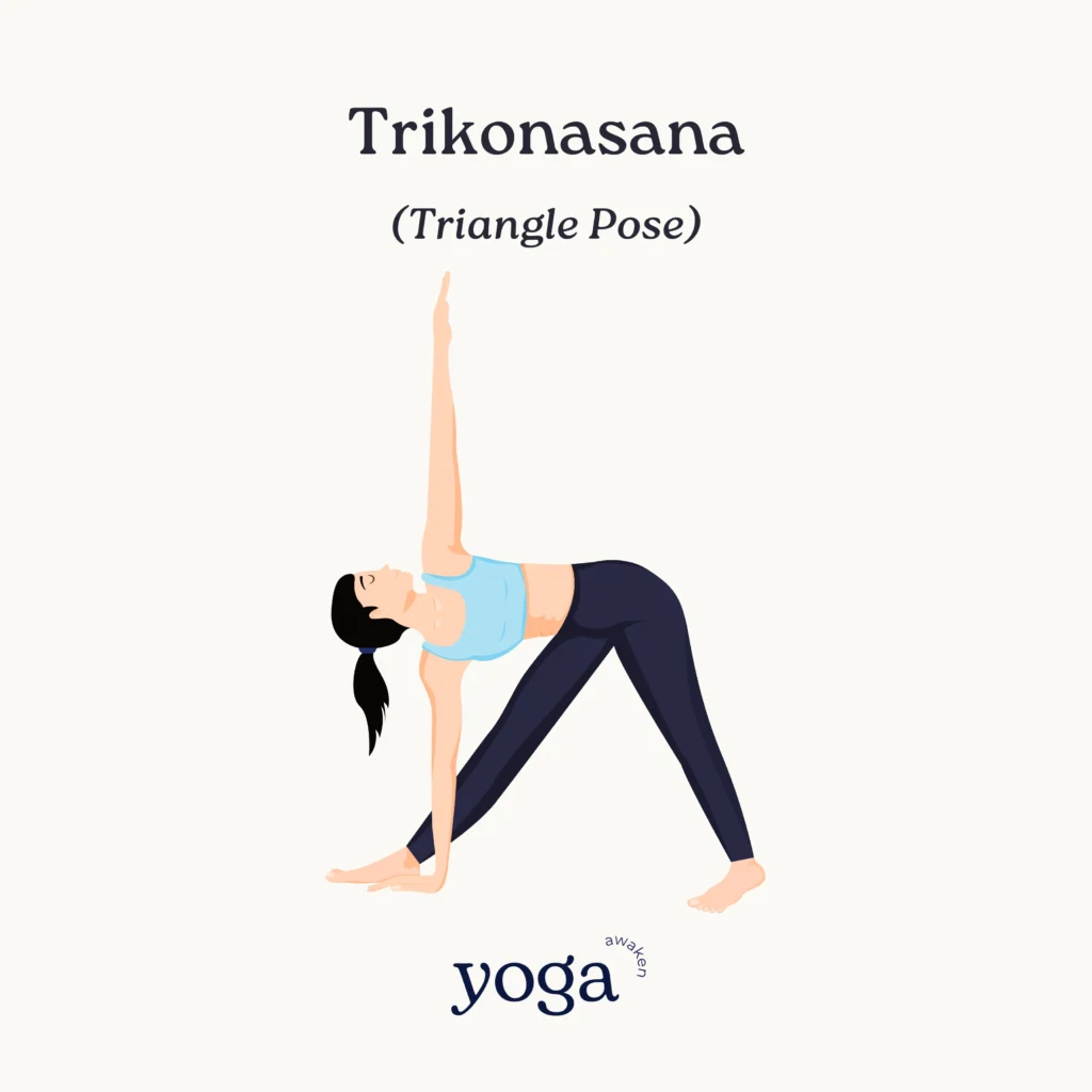 trikonasana