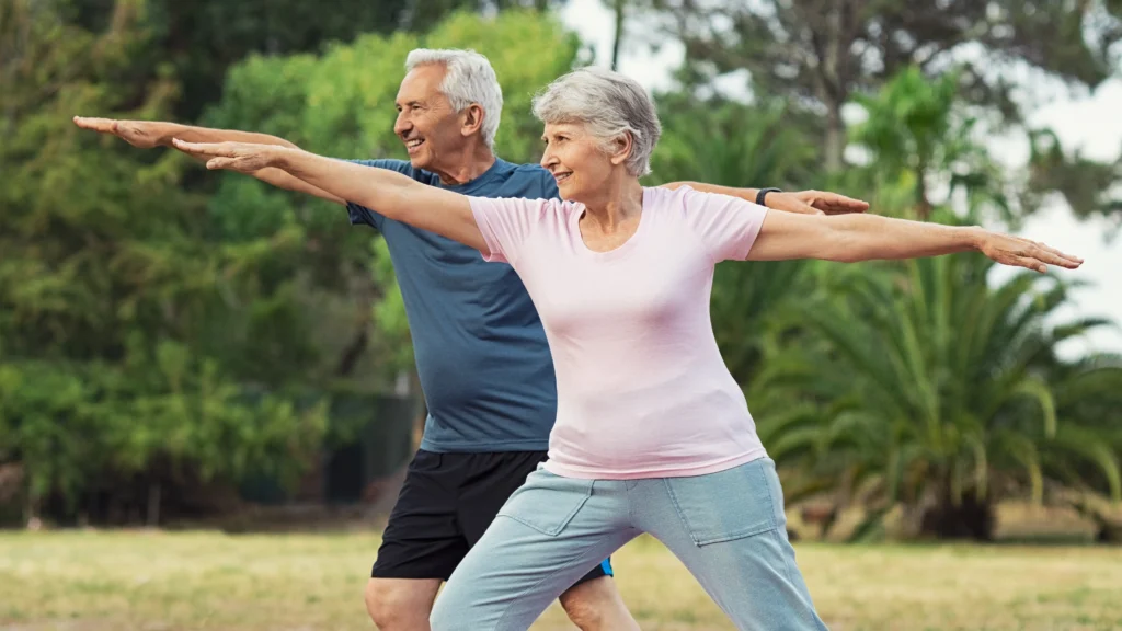 yoga for old people